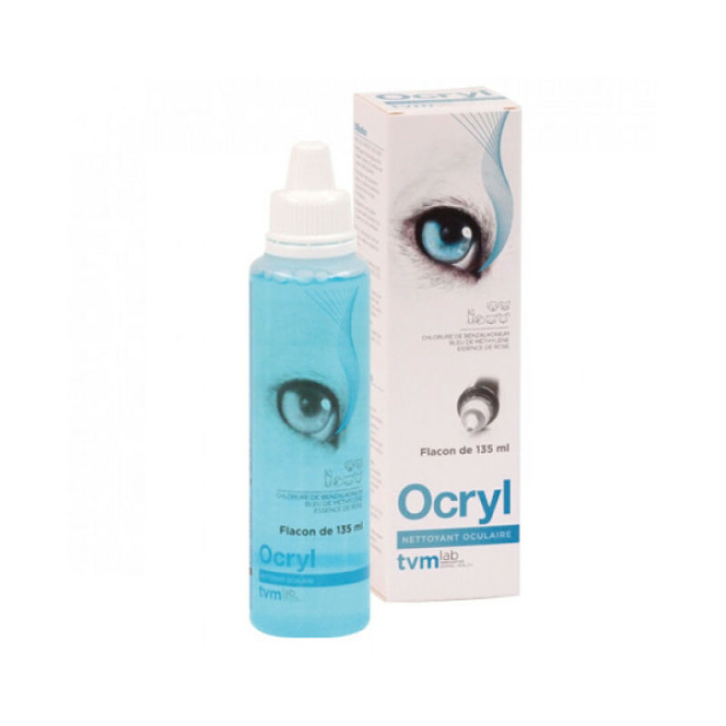 Lotion oculaire Ocryl pour chien et chat