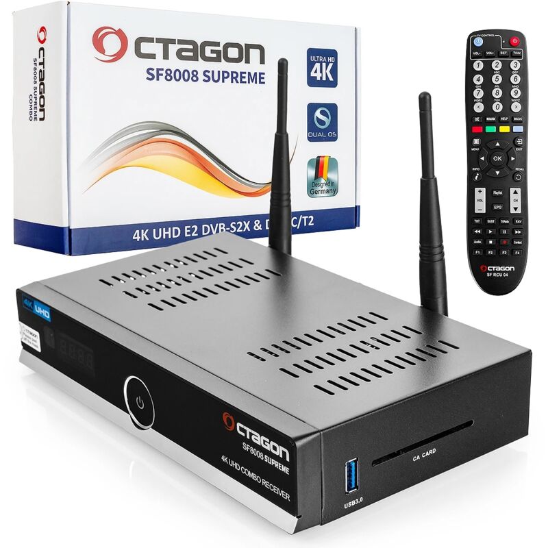 OCTAGON SF8008 SUPREME COMBO Double OS WiFi 1200 Mbps