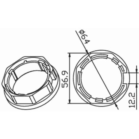 Octogonal 60X0.8Mm CAME 001YK5102