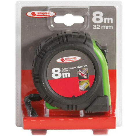 OCTUPLE METRE BOITIER BI-MATIERE 32MM (BLISTER) TALIAPLAST - 490663