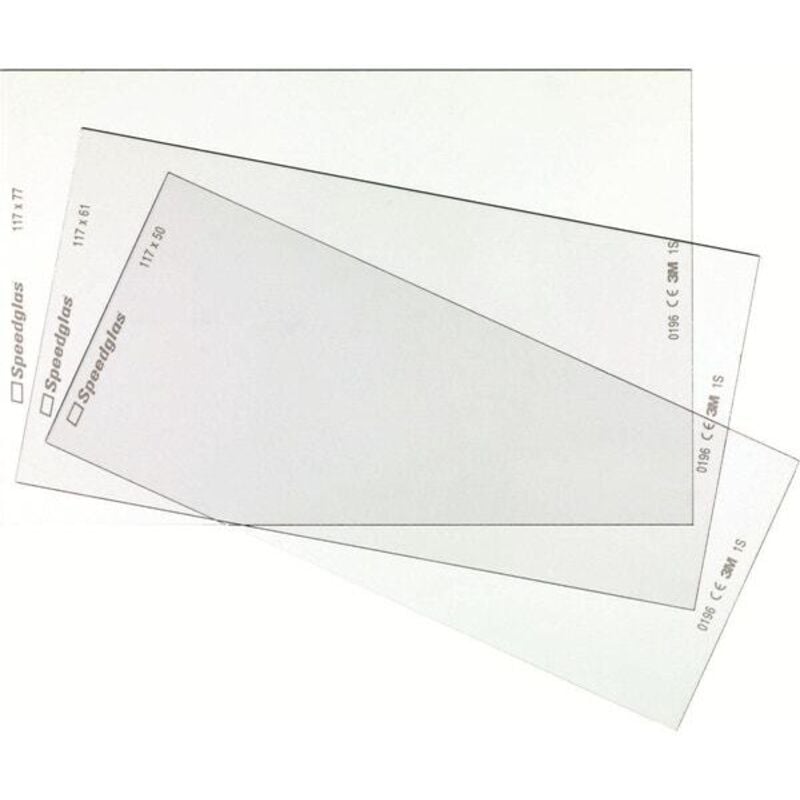 3M - Oculaire de rechange Speedglas pour Filtres de soudage Speedglas 9100XX, 9100XXS et G5-01 ( Prix pour Sachet de 5 )
