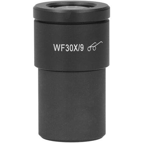 Oculaire grand angle WF30X/9 en verre optique haute définition pour microscope stéréo 30mm
