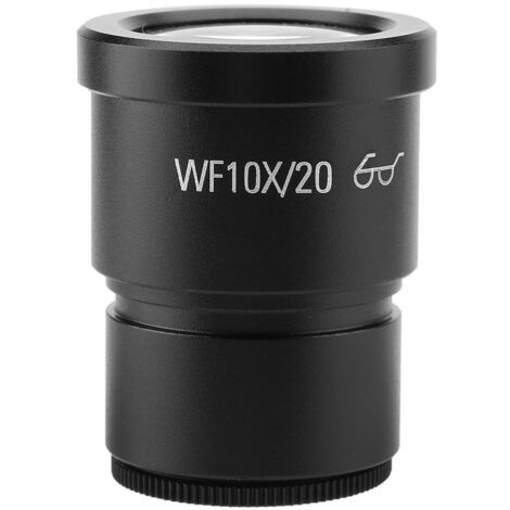 Oculaire WF10X/20 pour microscope stéréo, grand champ, diamètre 30mm, haute clarté optique