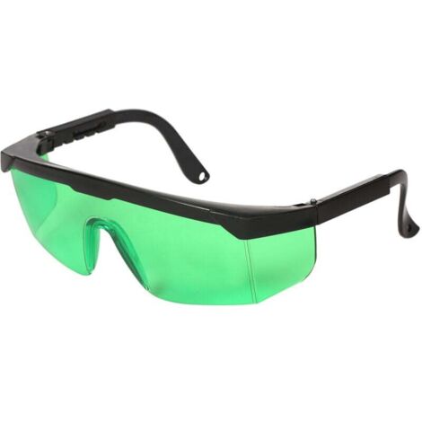 OD4+ 200-2000nm laser safety glasses with case (green)