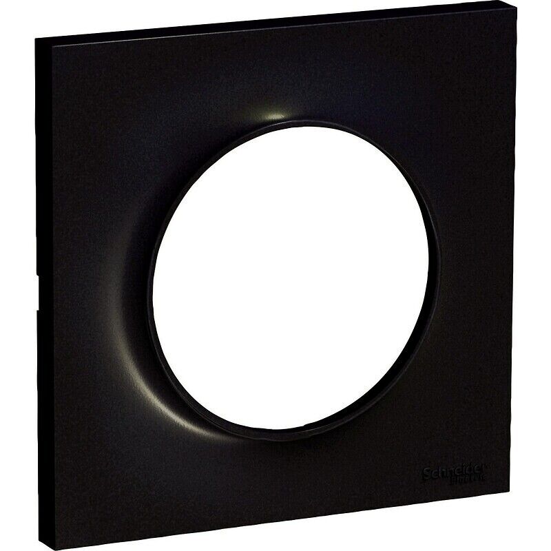 Plaque odace styl schneider 2 postes - anthracite S540704