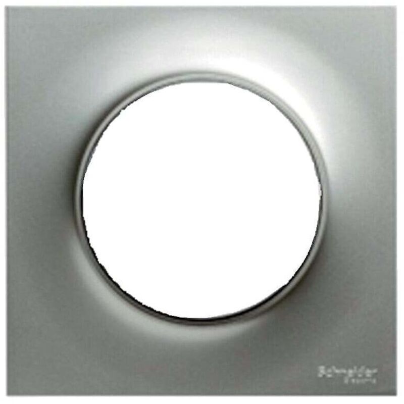 Schneider odace styl plaque double aluminium - S520704E