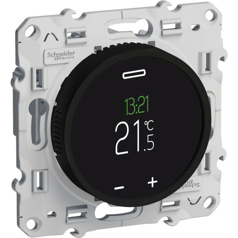 Schneider Electric - Odace - thermostat programmable - écran tactile (S520508)