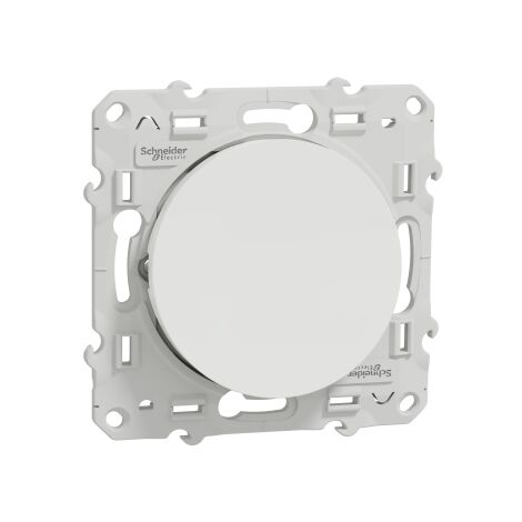 SCHNEIDER ELECTRIC INTERRUPTEUR VA-ET-VIENT ODACE SCHNEIDER BLANC - RAL 9003 S520204