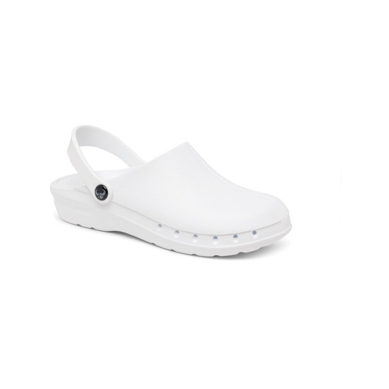 

ODEN Zueco profesional antideslizante SRA - EN 20347 | Blanco - 35 - Suecos