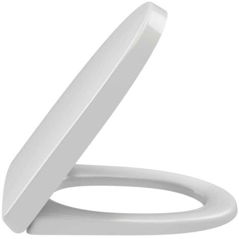 ODEON UP Termodur compatto con discesa progressiva e decisibile, cerniere metalliche, freno a caduta bianca, JACOB DELAFON, rif. E70011-00