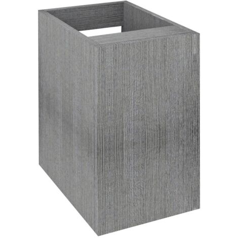 ODETTA armoire de porte inférieure 30x50x43,5cm, droite/gauche, chêne argenté