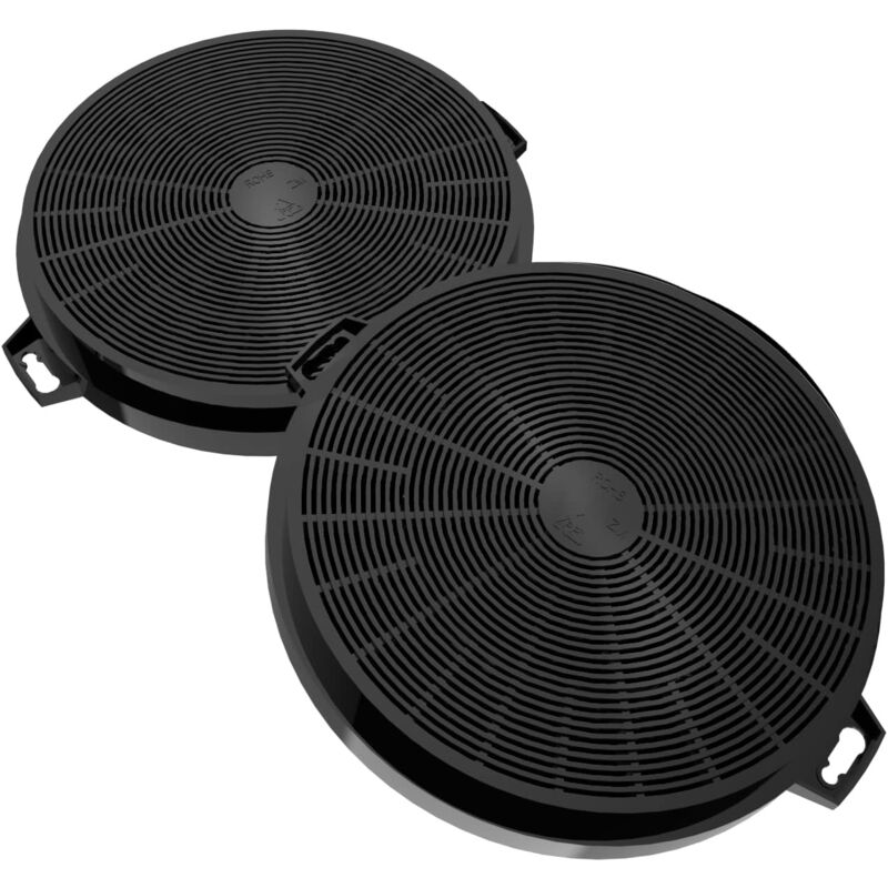 Odipie - Filtres à charbon pour hotte de cuisine 2 pcs 210 mm
