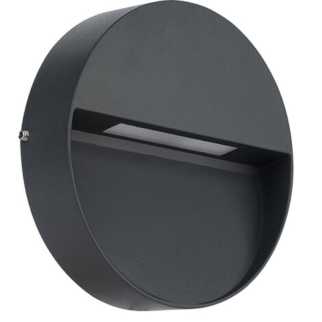 ODO APPLIQUE LED TONDO GRIGIO 3W 4000K - BELLOTTI
