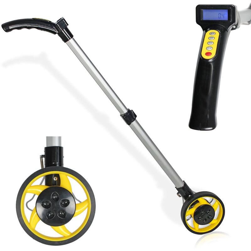 Fishtec - Odomètre Ecran Digital + Manche Télescopique