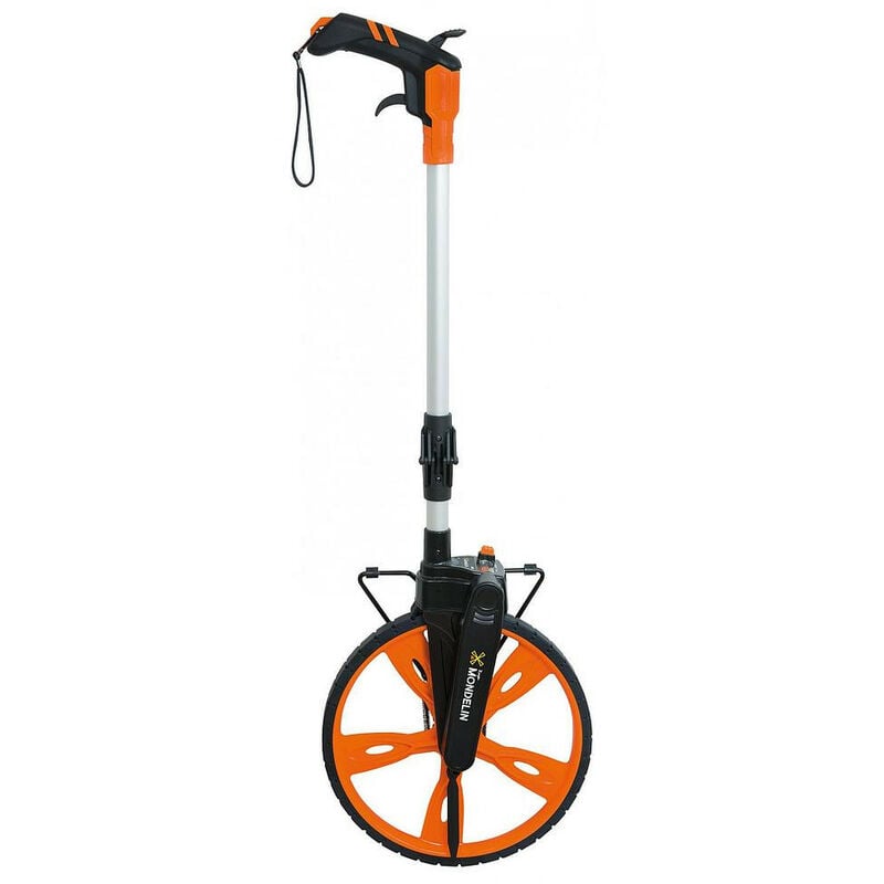 Odomètre Mondelin D320mm mesure jusqu'à 9999,9m manche pliable avec sac à dos de rangement