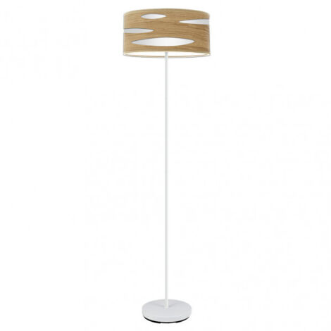 Odra 1xe27 Blanc/Bois clair 165x40x40 Cm mark FABRILAMP