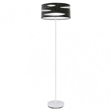Odra 1xe27 Weiß/Schwarz Holz 165x40x40 Cm mark FABRILAMP