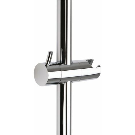 Odyssea – Curseur barre de douche 25mm – Finition chromée – Matériau ABS durable – Ajustement facile du pommeau de douche - 1112516C