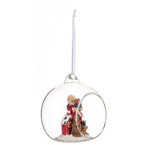 Öffnen Sie Glas Weihnachtskugel - Feeric lights & christmas