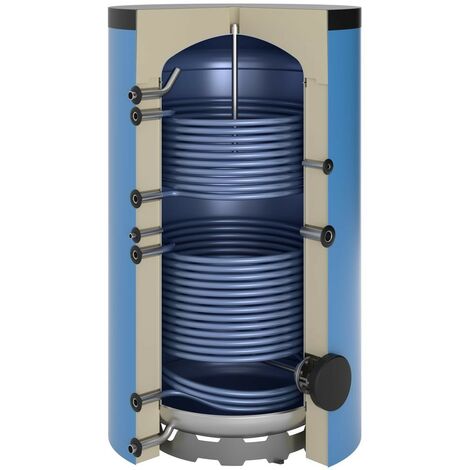 OEG Ballon solaire 1500 litres avec 2 échangeurs à tube lisse