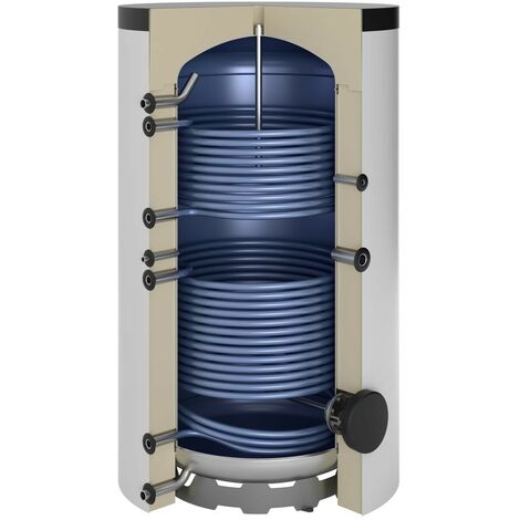 OEG Ballon solaire 1500 litres avec 2 échangeurs à tube lisse