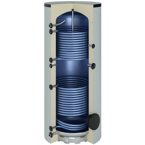 OEG Ballon solaire 2250 litres avec 2 échangeurs à tube lisse