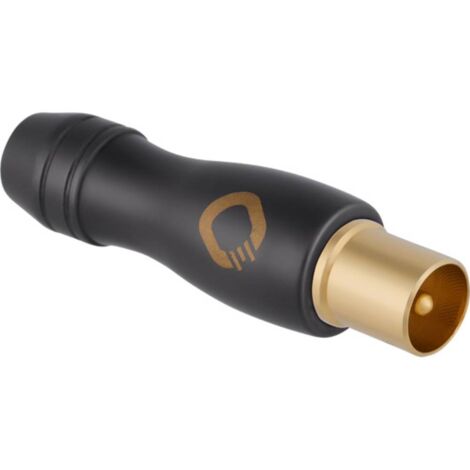 Oehlbach D1C62005 Spina coassiale placcato oro Connessioni: Spina coassiale IEC 1 pz.