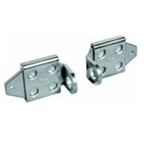 Oeil de loquet réglable VIRO V675 53x78 mm Acier zingué (paire)