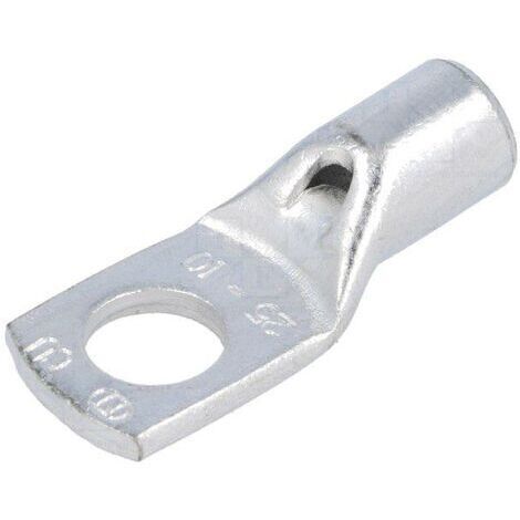 Oeillet tubulaire M10 25mm2 L40mm