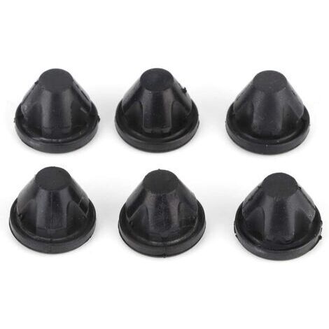 Oeillets de couvercle de moteur, garniture en caoutchouc d'oeillet de couvercle de moteur 6 pièces 03G103184C convient pour PD100 PD140 PD170 cache moteur supérieur seat