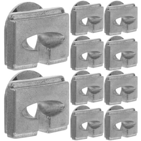 Œillets de Sortie Câble en Aluminium pour Tête Tondeuse 10 Pièces Manchons Remplacement Compatibles Coupe-Herbes et Débroussailleuses -