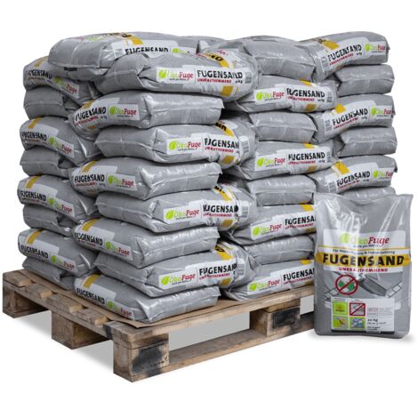 ÖkoFuge Fugensand Anthrazit 20kg x 50 Sack 1000kg