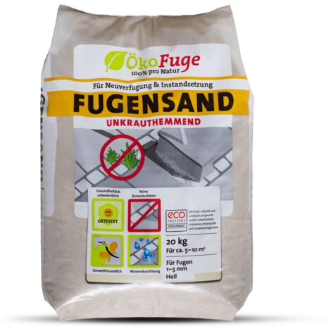 ÖkoFuge Fugensand Natur 20kg