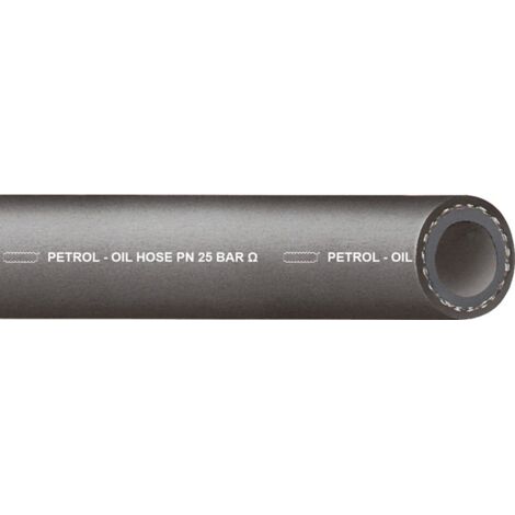 Öl- u.Benzinschlauch PETROL-OIL ID 13mm Wandst.4,0mm L.50m TEGUMA