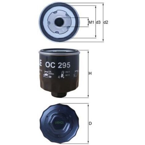 ÖLFILTER OC295 KNECHT
