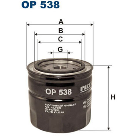 ÖLFILTER OP538 FILTRON
