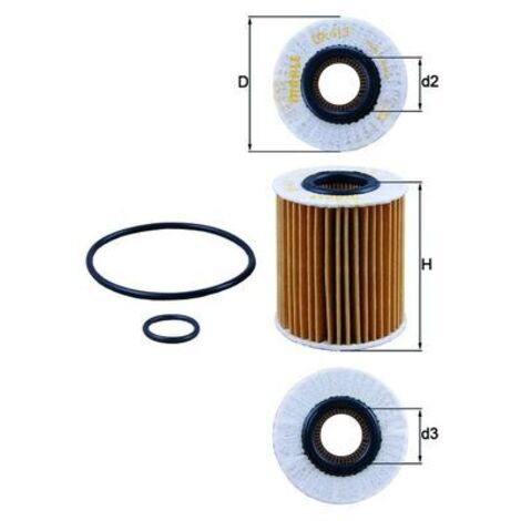 ÖLFILTER OX413D1 KNECHT