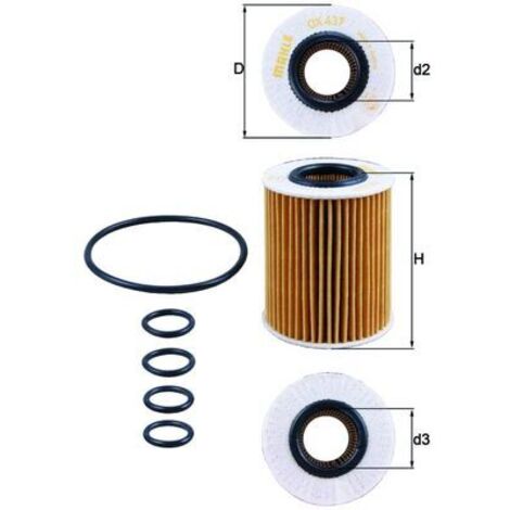 ÖLFILTER OX437D KNECHT