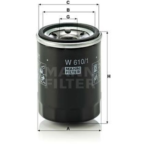 ÖLFILTER W6101 MANN