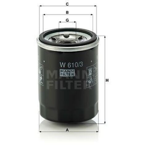 ÖLFILTER W6103 MANN
