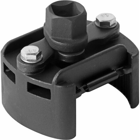 Ölfilterschlüssel, universeller 2-Backen-Ölfilterschlüssel 60 mm–80 mm, verstellbares Kraftstoff-Entfernungswerkzeug mit Sägezahn-Design