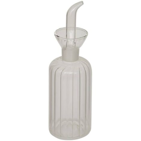 Ölflasche 0,25l transparent - 5five