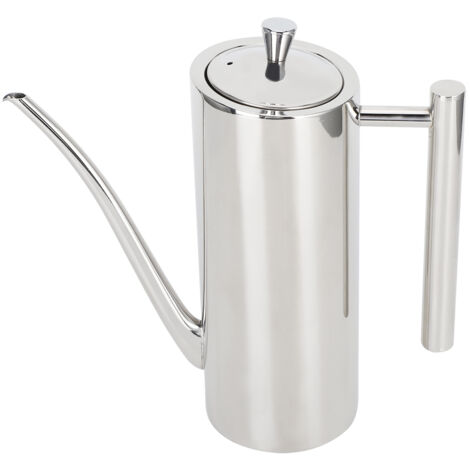 Ölflasche aus Edelstahl, auslaufsicher, Gewürzbehälter, 0,7 l Küchenutensil