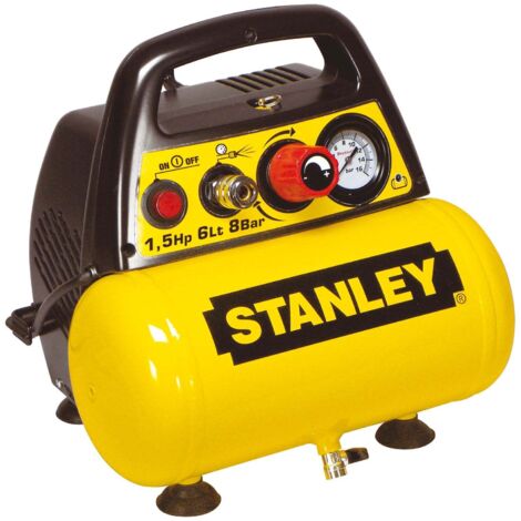 Ölfreier Kompressor 230 V, 1,5 PS, 6 l STANLEY