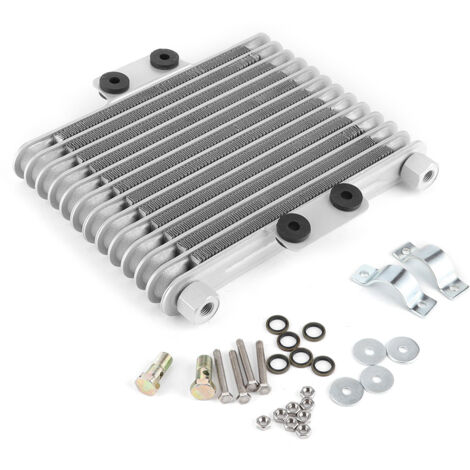 Ölkühler, 13 Reihen Universal Motorrad Motor Ölkühler Kühler Ersatzteile für 125-250CC Motorrad Dirt Bike ATV