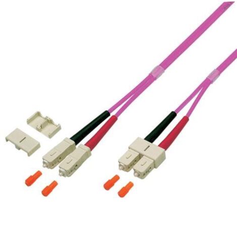 Oem Cavo Fibra Ottica SC/SC 50/125 Multimodale 5m OM4