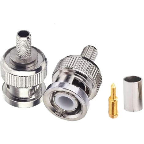 OEM Connettore BNC MASC. a crimpare per RG59/62