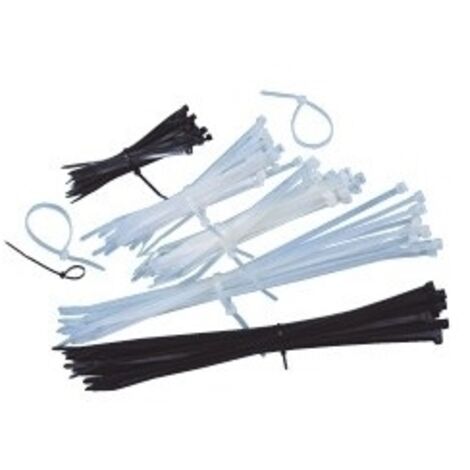 OEM Fascette fermacavi 280x4.8mm 100 pz Nere