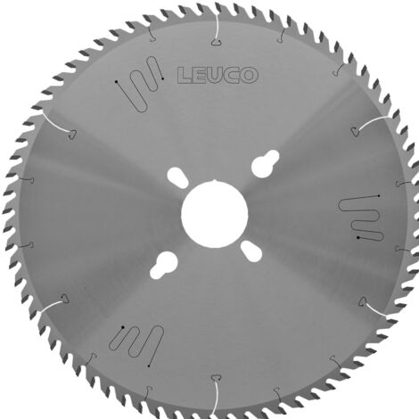 Oertli-Leuco Kreissägeblatt 320x60mm - Sägeblatt mit 72 Zähnen Q-Cut G6 Schnittbreite 4,4mm für Plattenaufteilsägen, HW