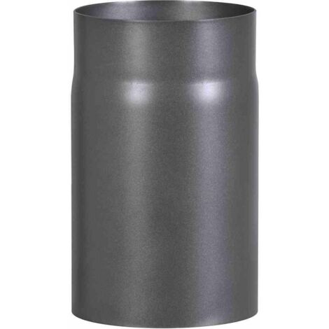 Ofenrohr 150 mm, Ø 150 mm,gr Wandstärke 2 mm, grau